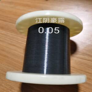 Micro-precision shape memory Nitinol wire with black oxide finish