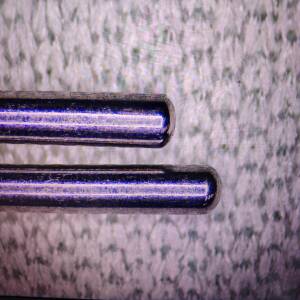 0.95mm Nitinol rod with rounded head from leading wire shapes manufacturer