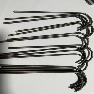 Shape setting Nitinol wire with black oxide surface finish